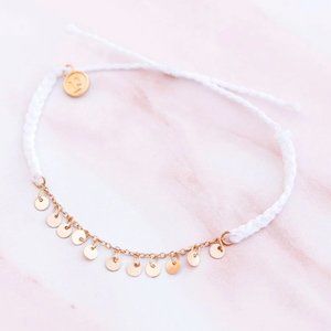 Pura Vida Calypso Coin Bracelet